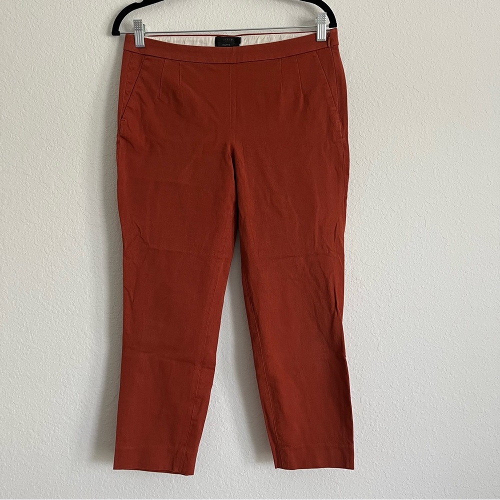J. Crew Martie Pant in Rust - Picture 3 of 9